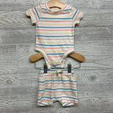 NEW Bodysuit & Shorts Stripes NB