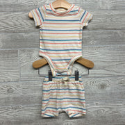 NEW Bodysuit & Shorts Stripes NB
