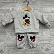 Crewneck Mickey Mouse & Jogger Sweatpants Mickey Knees 0-3M