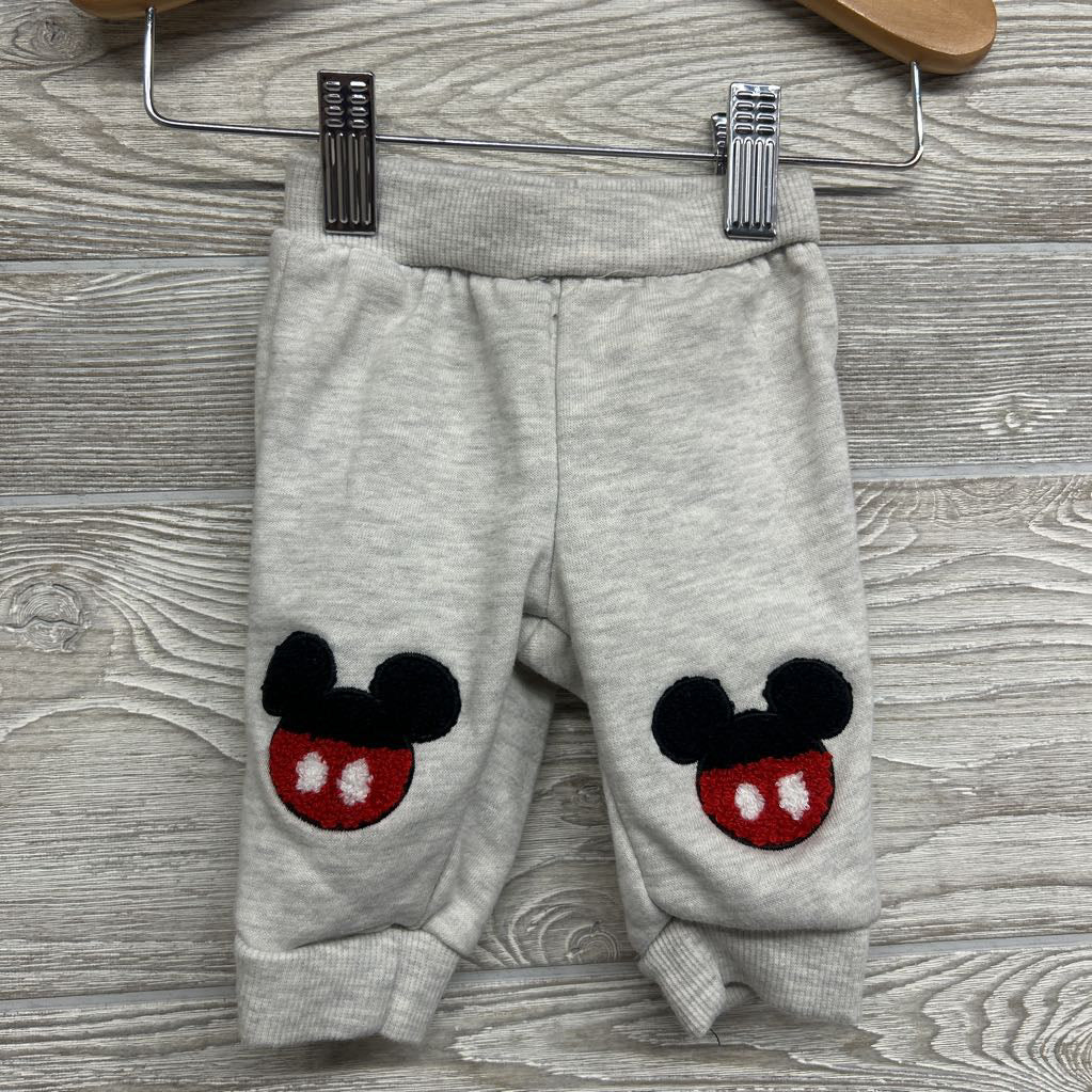 Crewneck Mickey Mouse & Jogger Sweatpants Mickey Knees 0-3M