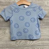 Ribbed Shirt & Shorts Smiley Faces 12M