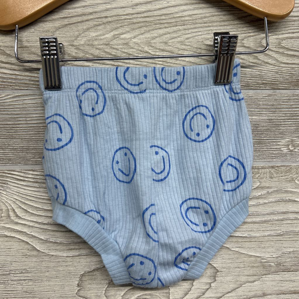 Ribbed Shirt & Shorts Smiley Faces 12M