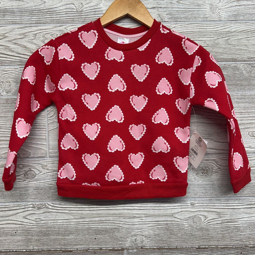 NEW Crewneck & Jogger Sweatpants Hearts 5T