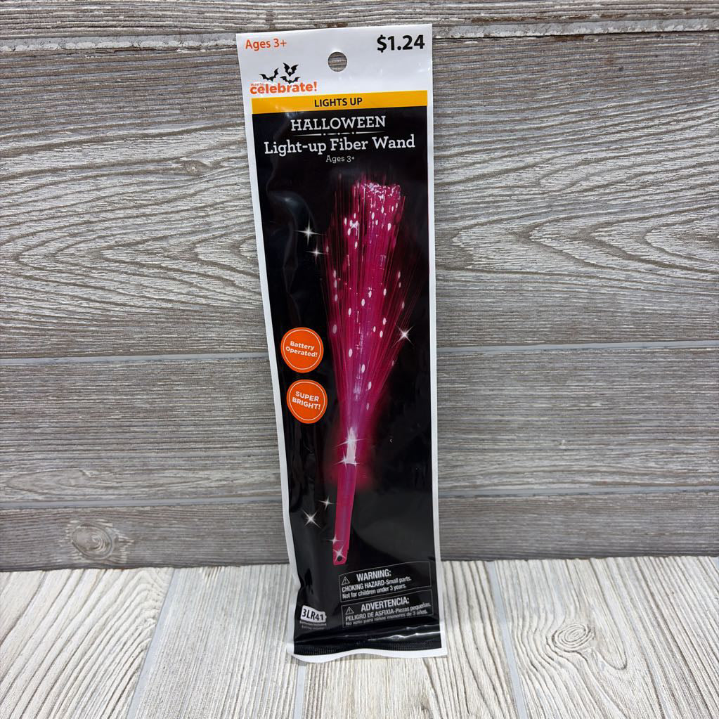 Halloween Light Up Fiber WAnd