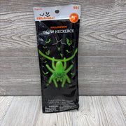 Halloween Glow Necklace Spider