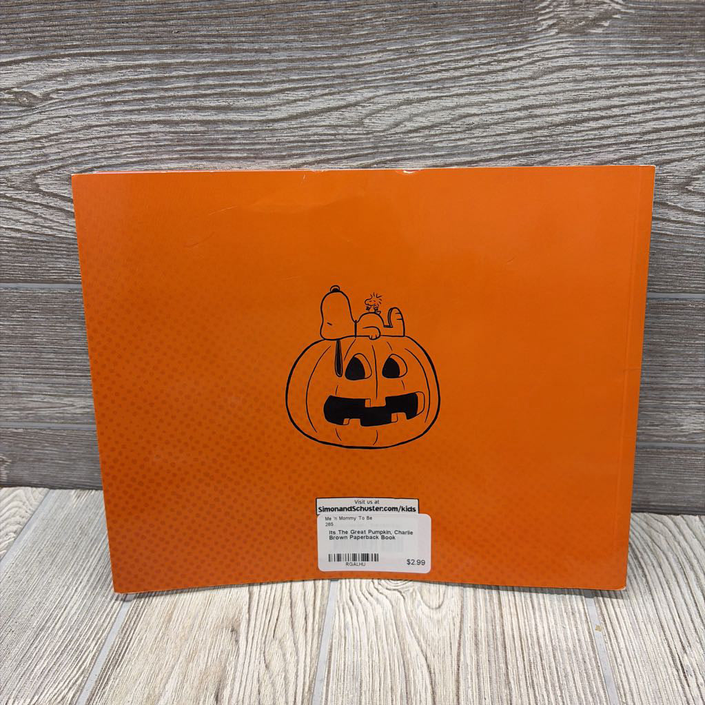 Its The Great Pumpkin, Charlie Brown Paperback Book