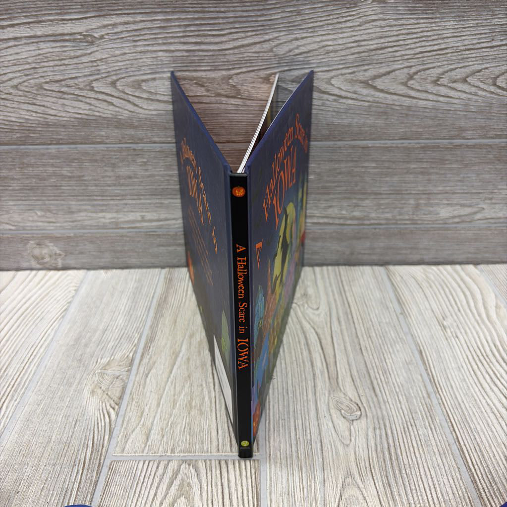A Halloween Scare In Iowa Hardcover Book