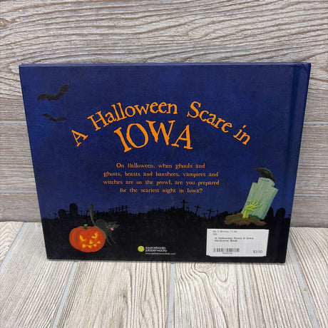 A Halloween Scare In Iowa Hardcover Book