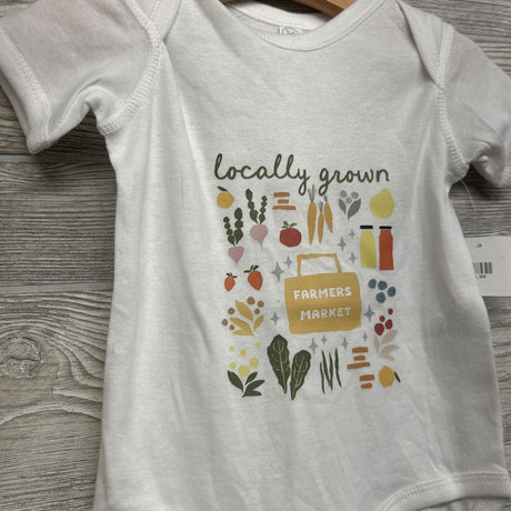NEW Bodysuit Locally Grown Farmers Market 18M