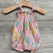 Smocked Tank Romper Popsicles 0-3M