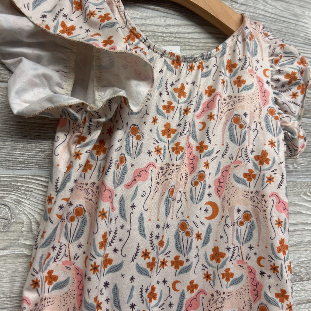 Unicorn Soiree Flutter Sleeve Leotard 5-6