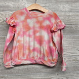 Velour Crewneck Tie Dye 5T