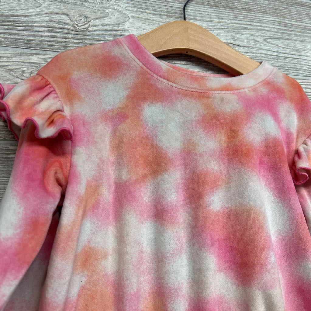 Velour Crewneck Tie Dye 5T