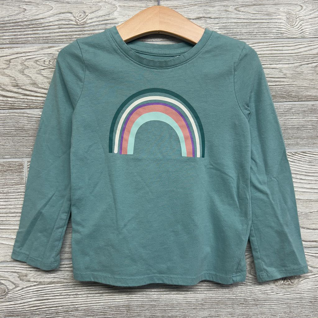 LS Shirt Rainbow 4T