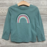LS Shirt Rainbow 4T