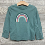 LS Shirt Rainbow 4T