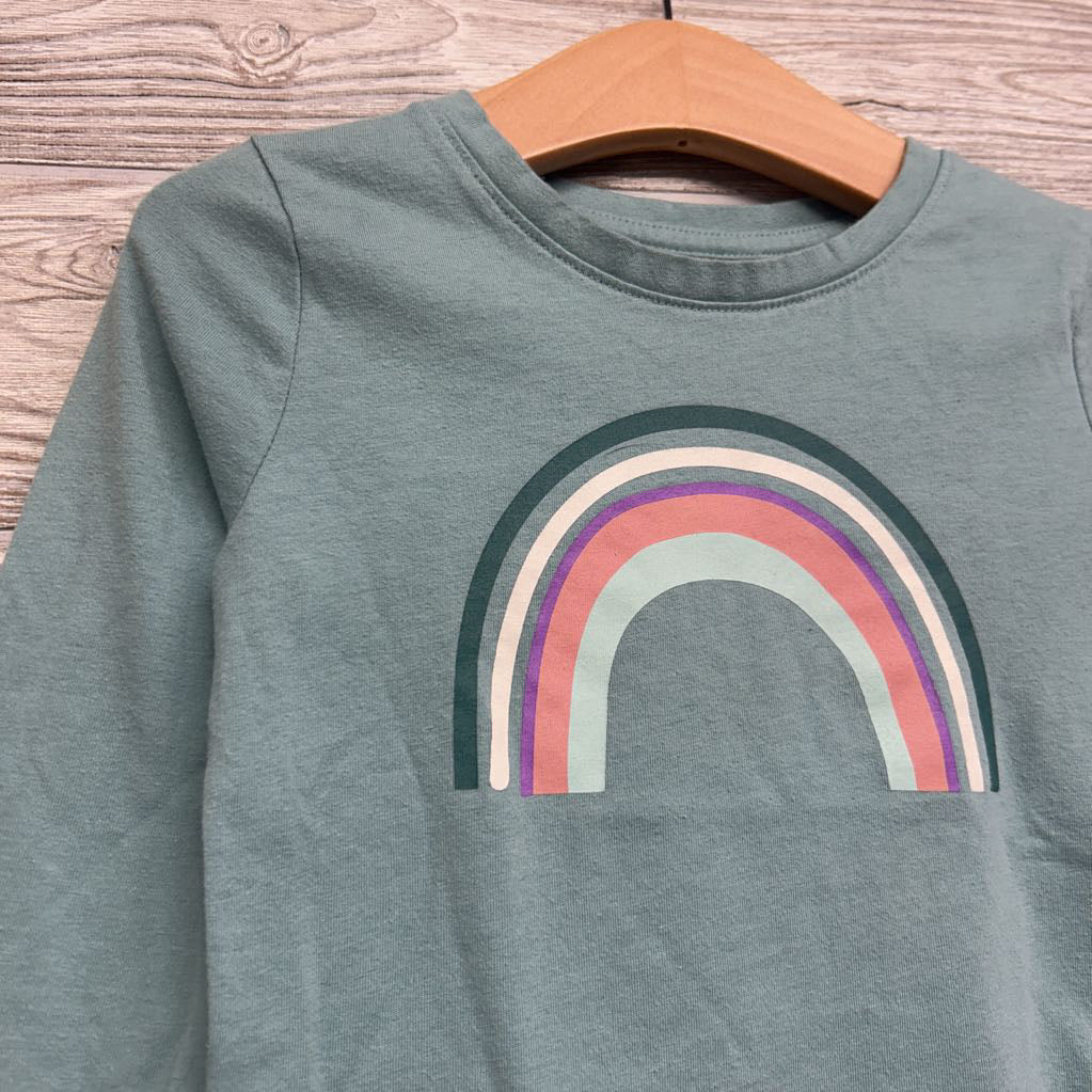 LS Shirt Rainbow 4T