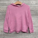 LS Ribbed Shirt W/ Hood 4T