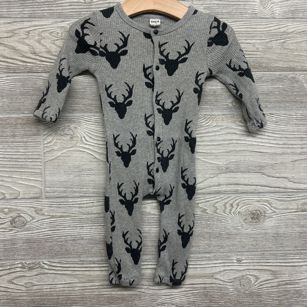 LS Ribbed Outfit Deer 3M