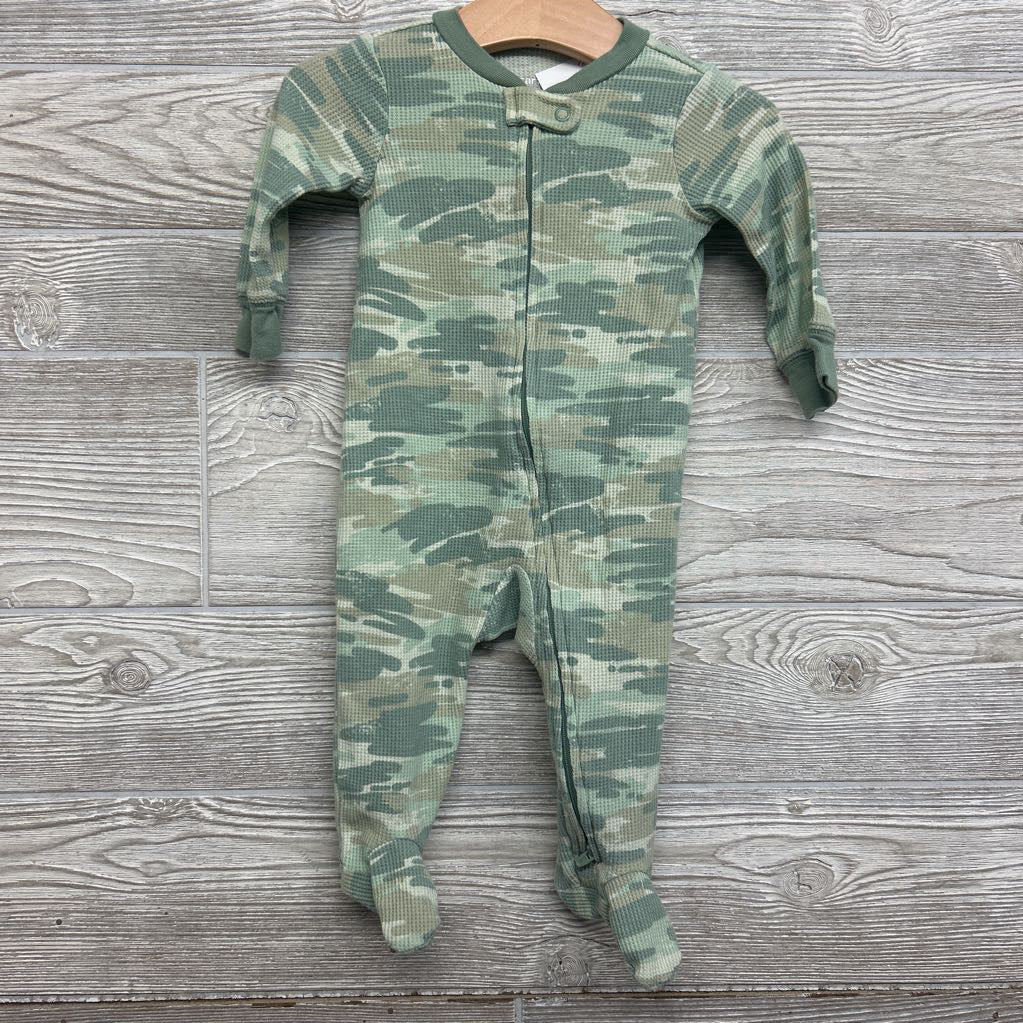 Waffle Knit Sleeper Camo 6M