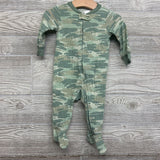 Waffle Knit Sleeper Camo 6M