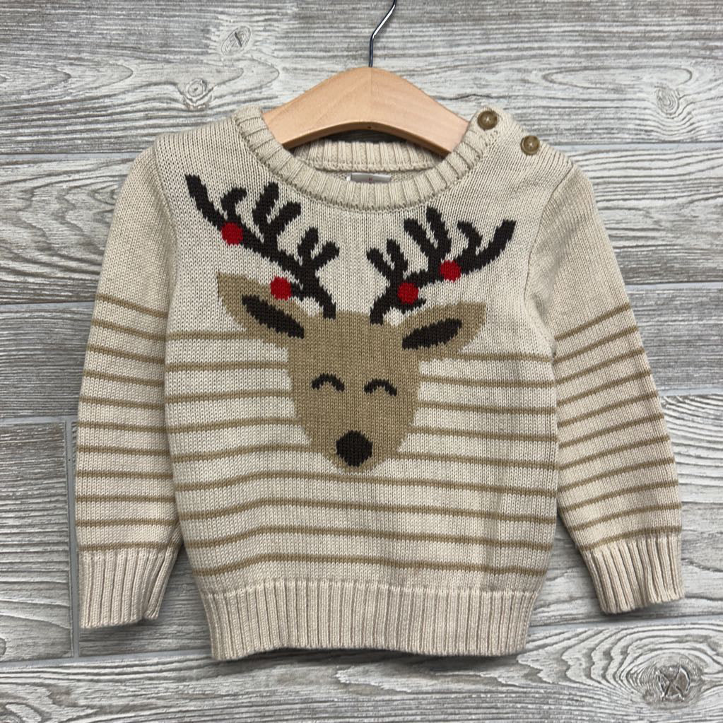 Sweater Stripes Deer 2T