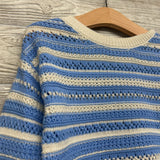 NEW Sweater Stripes Scallop Trim 2T
