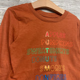 LS Shirt Apples Pumpkins Sweatshirts 5T