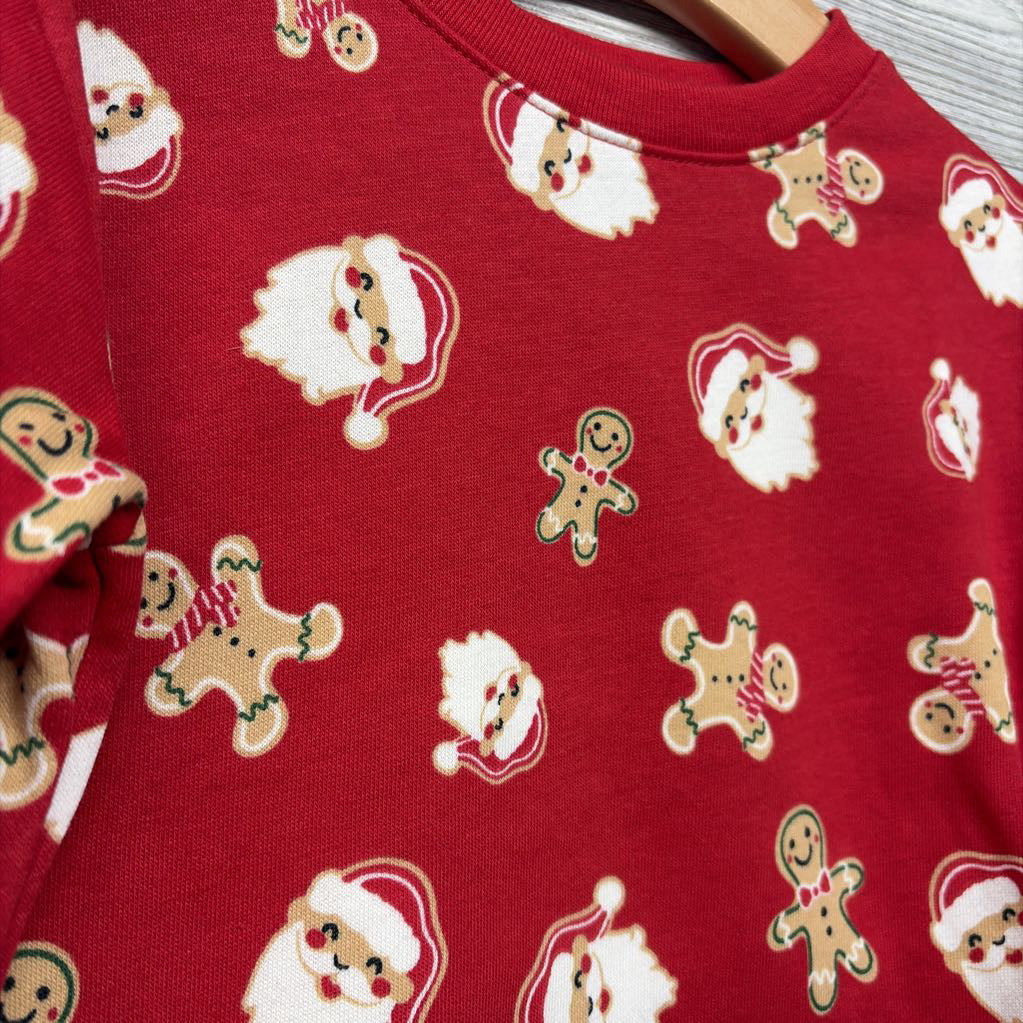 NEW Crewneck Santa & Gingerbread 3t