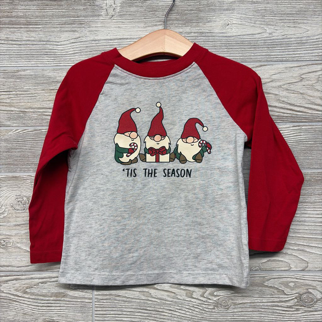 LS Shirt Tis The Season 3t