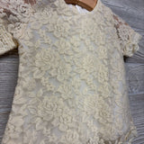 NEW Flower Girl Lace Dress NB