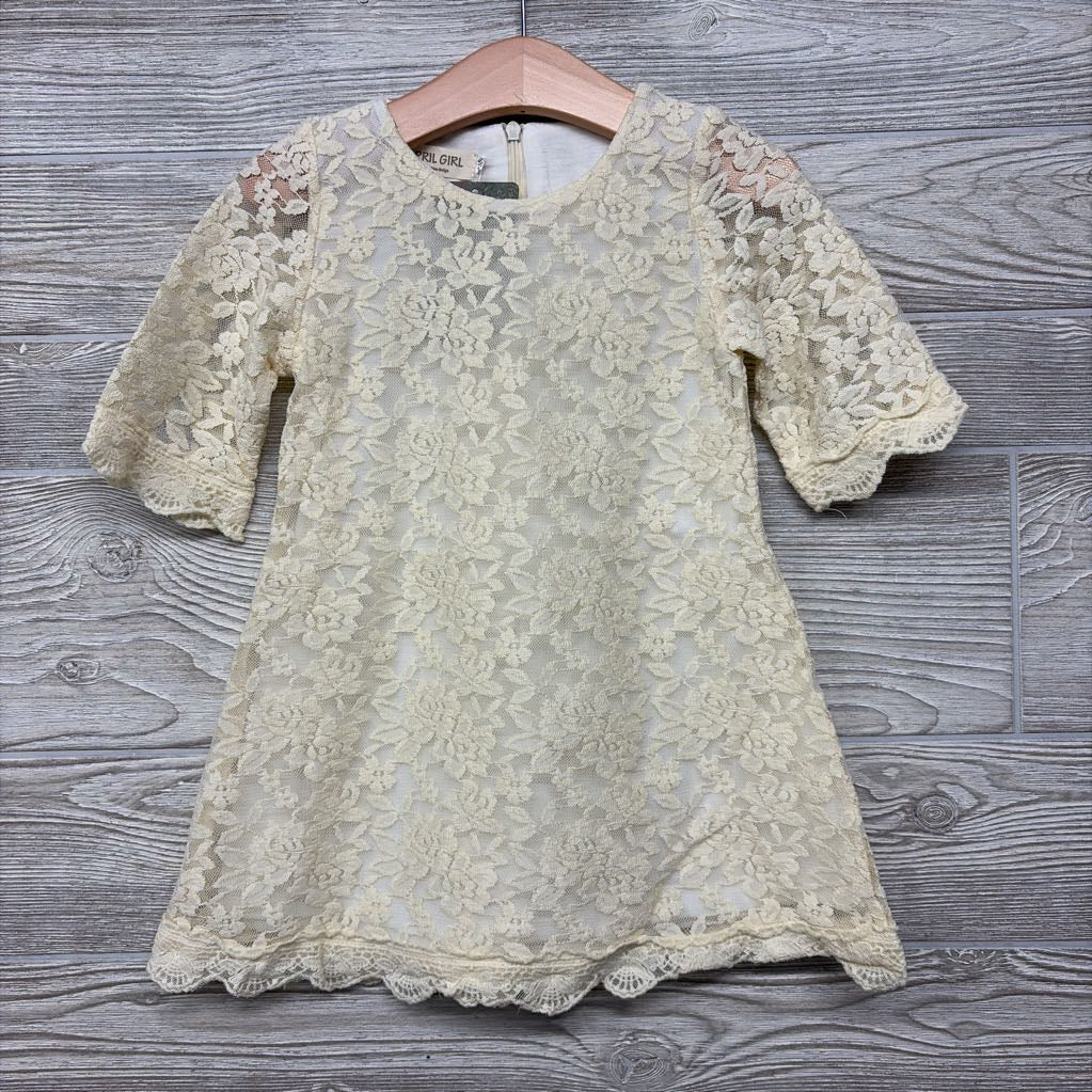 NEW Flower Girl Lace Dress 4t