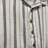 Button Up Shorty Romper Printed 9M