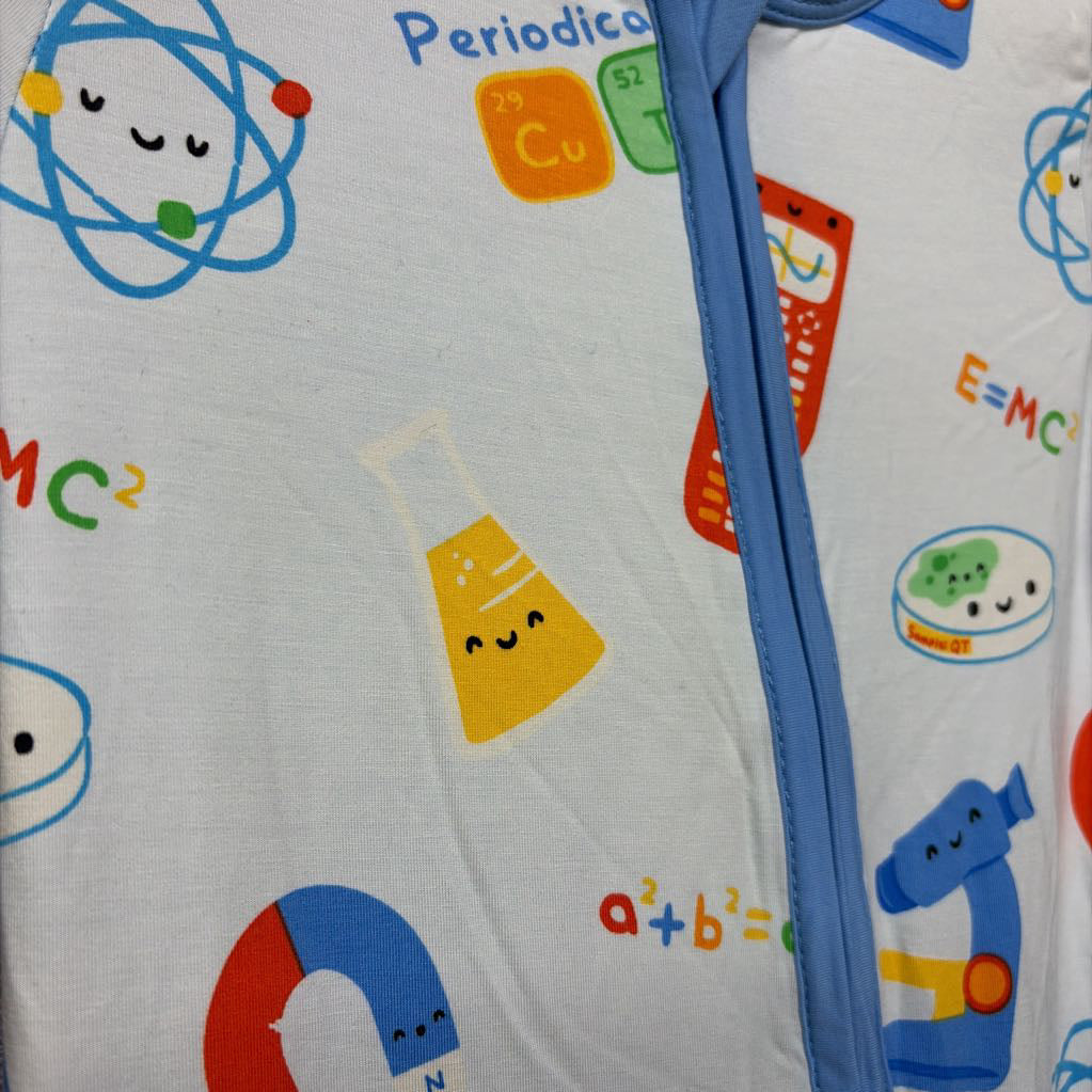 NEW Bamboo Sleeper Periodically Science Theme 12-18M