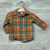 Plaid Button Up Shirt 9M