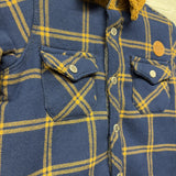 Fleece Lined Snap Up Shirt 12M