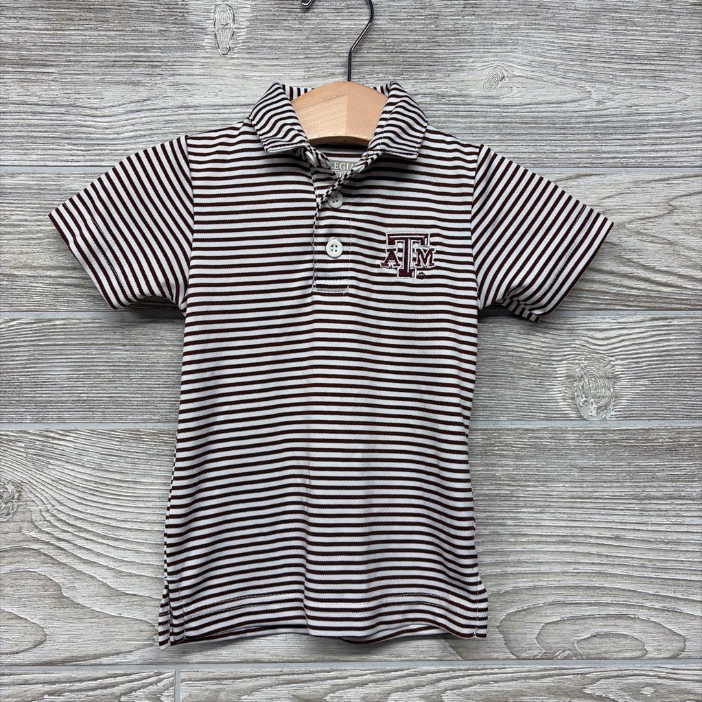 Active Polo Shirt Texas A&M 6M