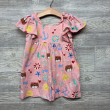 Flutter Sleeve Dress Sea Animals 2-3