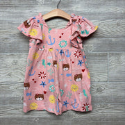 Flutter Sleeve Dress Sea Animals 2-3