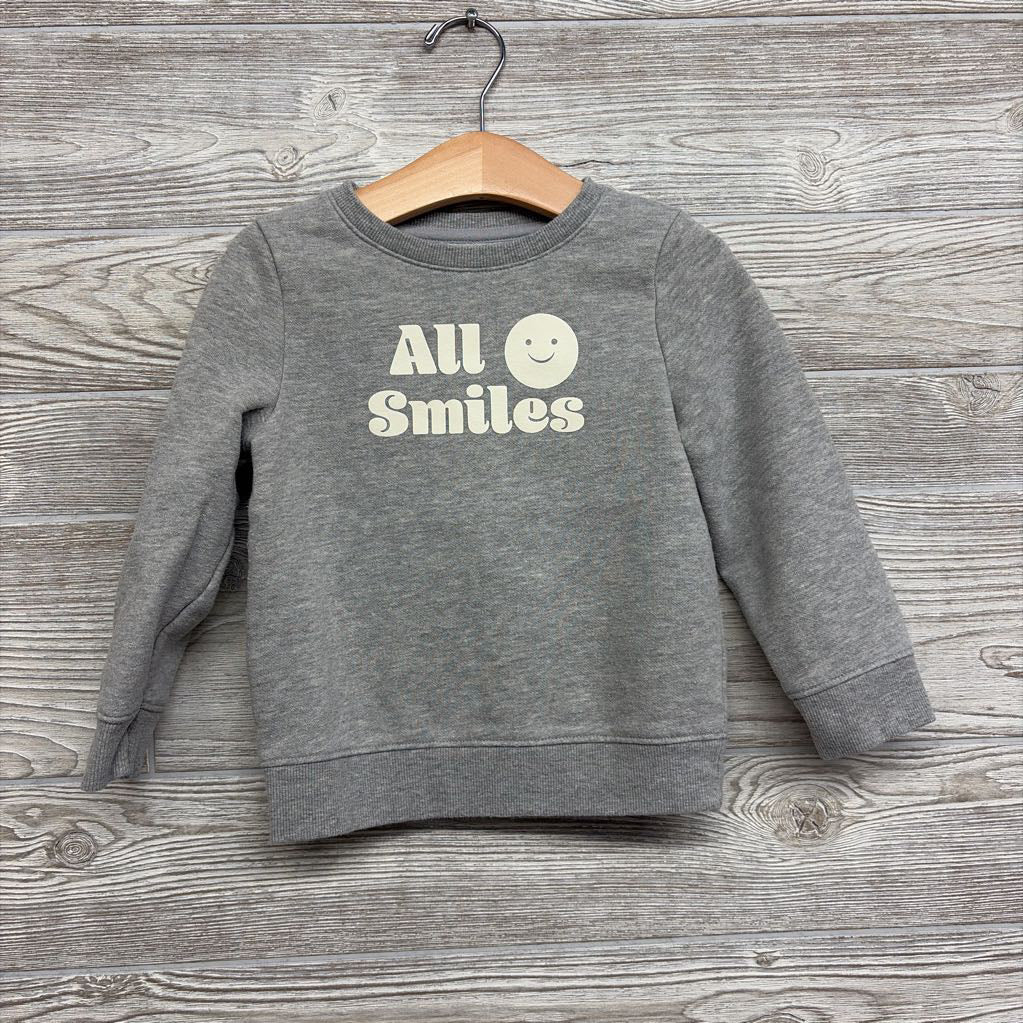 Crewneck All Smiles 3t