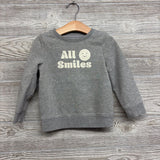 Crewneck All Smiles 3t