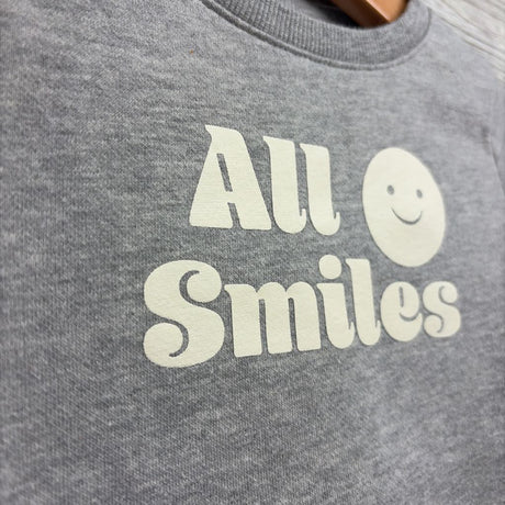 Crewneck All Smiles 3t