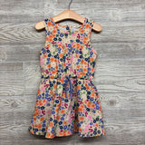 Active Romper Flowers 3t