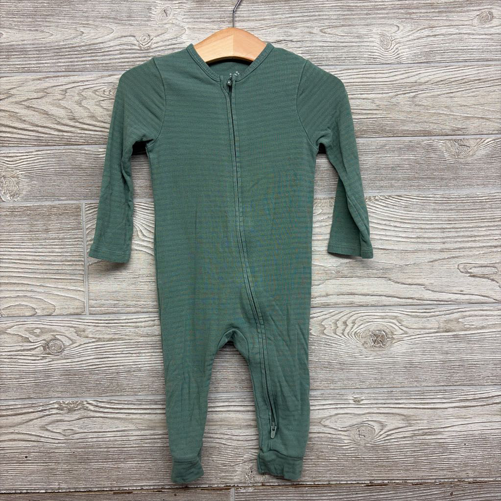 Viscose Footless Sleeper Stripes 12M