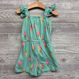 Tank Top Romper Ice Cream Cones 4t