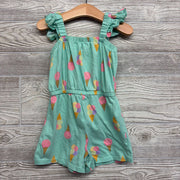 Tank Top Romper Ice Cream Cones 4t