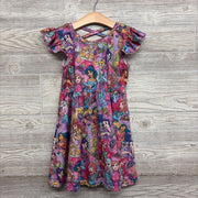 Flutter Sleeve Dress Princess 6-7