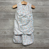 Fleece Sleepsack Swaddle Dots 0-3M