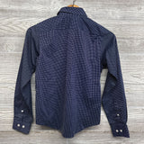 Button Up Dress Shirt Dots 10-12
