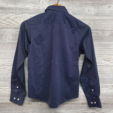Button Up Dress Shirt Dots 10-12
